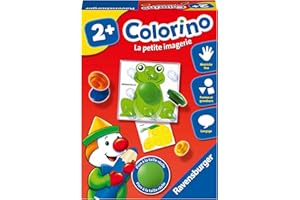 Ravensburger - Jeu Educatif - Colorino La Petite Imagerie - Jeu d'apprentissage des couleurs et manipulation - Motricité et créativité - A partir de 2 ans - 20797 - version française