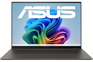 ‎ASUS ASUS Zenbook S 16 UM5606WA Laptop | Copilot+ PC | 16" 2,8k WQXGA + OLED 16:10 Display | AMD Ryzen AI 9 365 | 24GB RAM | 1TB SSD | AMD Radeon 880M | Win11 Home | QWERTZ | Zumaia Gray