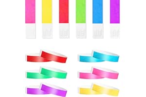 GKZB Bracelets d'Identification Bracelets d'Entrée 60pcs Bracelets Événementiels Bracelets De Sécurité Imprimables Pour Le Contrôle Et La Sécurité Pendant Les Événements