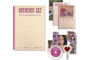 JYP ENT. TWICE - [BETWEEN 1&2] (Archive Ver.) Photobook + CD-R + BOX + Polaroid + Postcard + Sticker + Message Photocard + Heart Glass + Folded Poster + Photocard + 2 Pin Button Badges