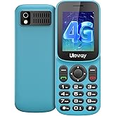 uleway T185 | 4G LTE Handy mit Dual-SIM-Slot | 1.7 Zoll Farbdisplay | Bluetooth | 1000mAh Akku | Seniorenhandy Ohne Vertrag m