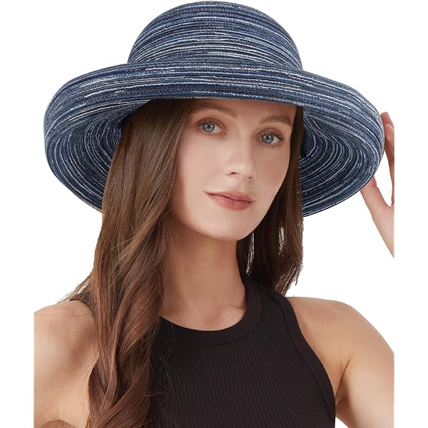 Chapeau Panama En Paille Zylioo – Large Bord, Tailles S à XXL (tour De Tête 55-63 Cm), été, Plage, Protection UV