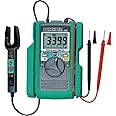 Kyoritsu KEW 2000 Digital Multimeter with Mini Pliers for Measuring AC/DC Voltage, AC/DC Current, Resistance, Continuity, Frequency, Grey