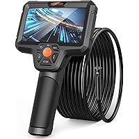 DEPSTECH Dual Lens Endoskopkamera, 1080P Endoskop, 5" IPS Bildschirm, 7,9mm Inspektionskamera mit LED Licht, 32GB Karte…