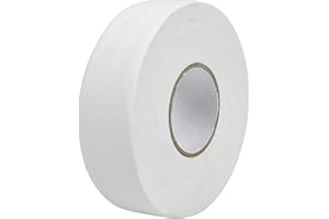 Skyzone Hockey Stick Tape,Sports Ice Hockey Grip Tape Anti Slip Cloth Ice Hockey Tape for Badminton Grip,Ping pong Racket,Skipping Rope,Golf Pole,Tennis Squash Racquet 2.5cm*25m