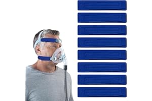 WZWZO Protection Masque Apnée Sommeil, 8 pièces Masque Apnée du Sommeil, Support Tuyau Apnée du Sommeil, Couvre Sangle de Masque pour Apnée, Protection pour Cp-ap, Couvertures Sangle Masque