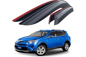 Goodyear Deflectores de Aire para/Compatible con Toyota RAV4 2013-2018, deflectores de Viento, Cortavientos Ventana Coche, Adhesivos, 4 Unidades