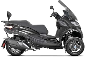 SHAD KIT Fixation DOSSERET Piaggio MP3 400/SPORT/EXCLUSIVE 530, Noir, TU EU