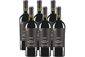 ‎VIGNETI DEL SALENTO I Muri Primitivo Puglia – Trockener, fruchtbetonter Rotwein aus Apulien in Italien (6 x 0,75L)