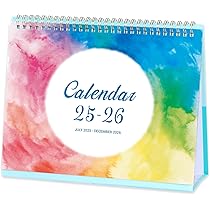 Calendario Da Tavolo 2025 Con Promemoria Mensile - Gennaio-Dicembre 2025, Design Cactus, Per Ufficio E Casa - Foto 6