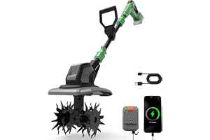 WORKPRO X 20 V sladdlös elektrisk motorcykel | Med 4,0 Ah batteri, bredd och arbetsdjup på 20 cm, justerbara hjul och vikbart