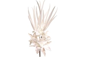 Flair Flower Soft-Blumenarrangement Kunststoff, weiß, 77 x 28 x 18 cm