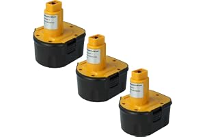 vhbw 3 x batteri ersättning för Rems 571510