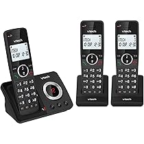 VTech LS1350 Retro Design Cordless DECT Cordless Phone With Digital Answering Achine, Call