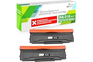 GREENPRINT Cartuccia toner compatibile PA-210 PA210 PA 210 1600 pagine 2 neri per P2500W P2502W P2508W M6500NW M6500N M6500W M6550NW M6552NW M6558NW M6600N M6600NW M6602NW M6608NW