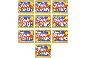 Karrma Ltd. 500 Fun Snaps Party Throw Bangers Snappers Packs - Bonfire Night Guy Fawkes New Years Eve Chinese New Year (10 x 50pcs =500), Multicolor