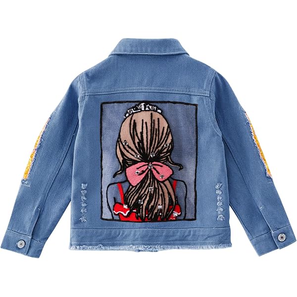 A2Z 4 Kids Parka Fille - Trench Charbon Chaud à Capuche - Manteau Hiver 5-13 Ans