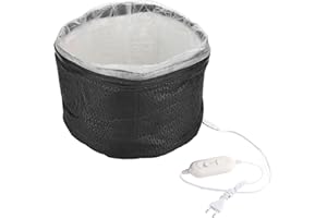 TBEST Czapka Termiczna Fryzjer, Elektryczna Czapka do Włosów Obróbka Termiczna Włosów Farbowanie Włosów Salon Czapka do Włosów Wtyczka UE 220 V