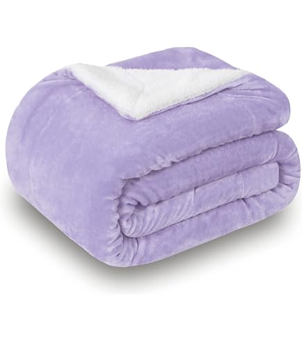 SOCHOW Sherpa Deken Oranje Gebrand tweezijdig, woon- en knuffeldeken, dikke warme sofadeken/bankdeken van Sherpa, 220 x 240 cm zachte fleece deken als sofaovertrek of woonkamerdeken