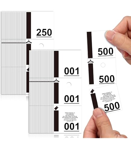 Lot De 10 Blocs Vendeur Violet 60x135 Mm - 100 Feuillets Numérotés - Fabrication Française