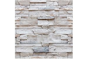 murando Tapete selbstklebend 10m Wandtattoo dekorative Möbelfolie Dekorfolie Fotofolie Panel Wandaufkleber Wandposter Wandsticker - Steinoptik Steinwand f-C-0336-j-a