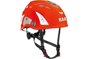 Kask AHE00006-223 Superplasma PL HI VIZ Casque ampleur 51-62 cm Rouge Néon