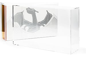 Friki Monkey Scatola metacrilato per Pokemon Ultra Premium Charizard, proteggi il tuo Ultra Premium Charizard con questo acrilico su misura - ideale per collezionisti (1 unità)