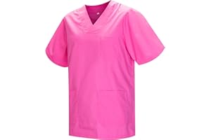 Misemiya - VÊTEMENTS DE Travail Unisex COL PIC Manches Courtes Médicaux Unisexe - Ref.817