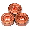 BRONGS Copper Strip | 0.5 INCH | Pack of 3 | Vastu Copper Strip for Toilet | Vastu Strip Remedy | Width-12mm, Thickness-0.3mm, Length-8 Feet Approx