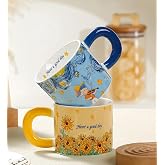 Van Gogh Tasarımlı Seramik Kupa
