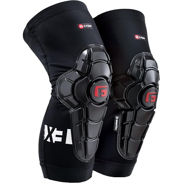 Ginocchiera Imbottita G-Form Pro Handball 180 - Singola, Protezione SmartFlex Leggera E Traspirante Per Atleti, Bianco, Taglia Media