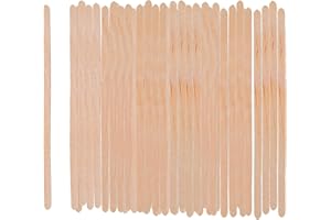 PARENCE - Ensemble de 100 Touillettes en Bois Naturel pour Café : agitateur Biodégradables, Écologiques et Polyvalentes - Maison et Extérieur, Légères