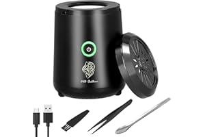 VEHOUKLI Tragbarer Weihrauchbrenner Elektrisch Mit SchnellzüNdung，Tragbare Elektrische RäUcherstäBchen VerfüGen üBer Einen Smartchip，USB Mini Muslimischen Tragbaren Weihrauchbrenner FüR Auto Und Zuhause.