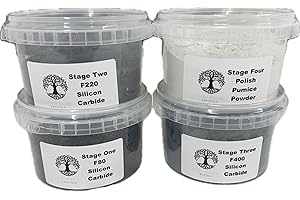 Shropshire Crystals Rock Polishing Media (Complete Refill Kit, 700g)