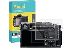 Rieibi Pellicola protettiva per schermo per fotocamera digitale Fujifilm X-Pro2 XPRO2, durezza 0,33 mm, pellicola in vetro temperato per Fuji X-pro 2 X-Pro-2