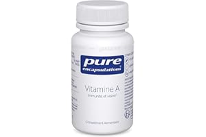 Pure Encapsulations - Vitamine A - Immunité et Vision - 60 Capsule