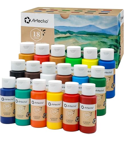 12-count scented acrylic paints, 12ml each | Five Below