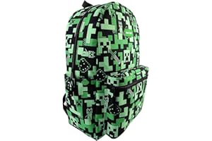 BIOWORLD Minecraft Creeper Sac à dos pour enfant, Multicolore, taille unique