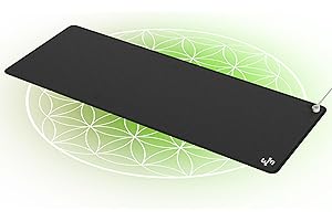 ‎WIM SPA Wim Spa [Das Original] Universal Grounding Mat Erdungsmatte Desk Matte - mit EU Stecker und 5,80m Kabel - Steigern Sie ihr Wohlbefinden, besserer Schlaf uvm. (25x65cm - Wide)