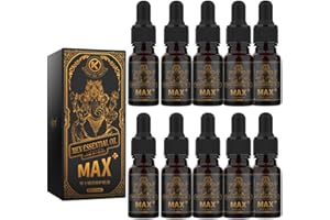 UANGLI Aceite de agrandamiento del pene Engrosamiento del pene Aumento del crecimiento Gran Dick Agrandar para los hombres Erección mejorada Retraso Eyaculación Aceite de polla grande, 10ml (10PCS)