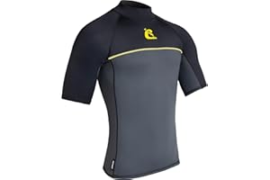 Cressi Shield Man Rash Guard Short/SL - Rash Guard Manica Corta Protettiva per SUP e Sport Acquatici, Uomo