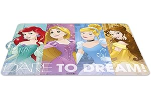 ALMACENESADAN 0424, tovaglia Individuale Disney Princess; Dimensioni 43x29 cm; Prodotto di plastica; bpa Gratuito.