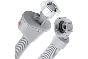 Poppstar 1,5m Waschmaschinenschlauch (Aquastop Schlauch für Waschmaschine, Spülmaschine), 3/4 Zoll Anschluss