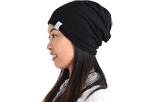 CHARM Cappello Uomo E Donna Estivo Giapponese, Berretto Jersey Elasticizzato da Skate, Slouchy Beanie, Cuffia Uomo e Donna Oversize