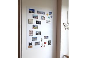 ‎KAROFOILFIX Magnettafel selbstklebende Magnetfolie Whiteboard | Tafelfolie trocken abwischbare Ferrofolie für Magnete | Schreibtafel Flipchart Folie | magnetisch wiederbeschreibbar (60x40cm)