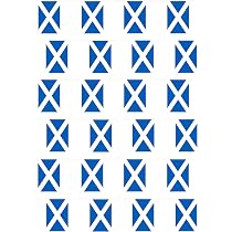 Scotland Saltire St. Andrew's Flag Car Window Clip - Waterproof Football Accessory-992738