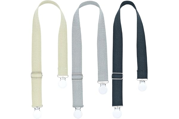 Lot de 3 clips polyvalents pour couverture d'allaitement pour bébé, serviette de salive, pince à double extrémité, pince anti-chute, sangle de tresse réglable, support de serviette pour adultes et