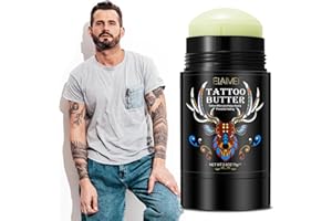 XAYGHE Valleylux Tattoo Aftercare Cream Butter 75g, Advanced Daily Care & Balm for Old New Moisturiser Brightener, Rejuvenates Colors, Promotes Healing, Natural Vegan