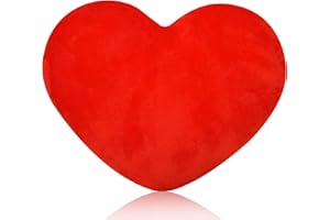 QXWUYAZBRYL Cuscino Bambini Cuore, Rosso Cuscino a Forma di Cuore, Cuscinos Peluche Decorativi, Decorazione Soffice cuscino Cuores Bambino, per Camera da Letto Divano Salotto, Cuscini Bambini Cuscinos