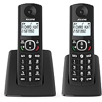 Telefono Cordless Alcatel XL535 Per Anziani - Display Grande E Tasti Luminosi | Facile Da Usare